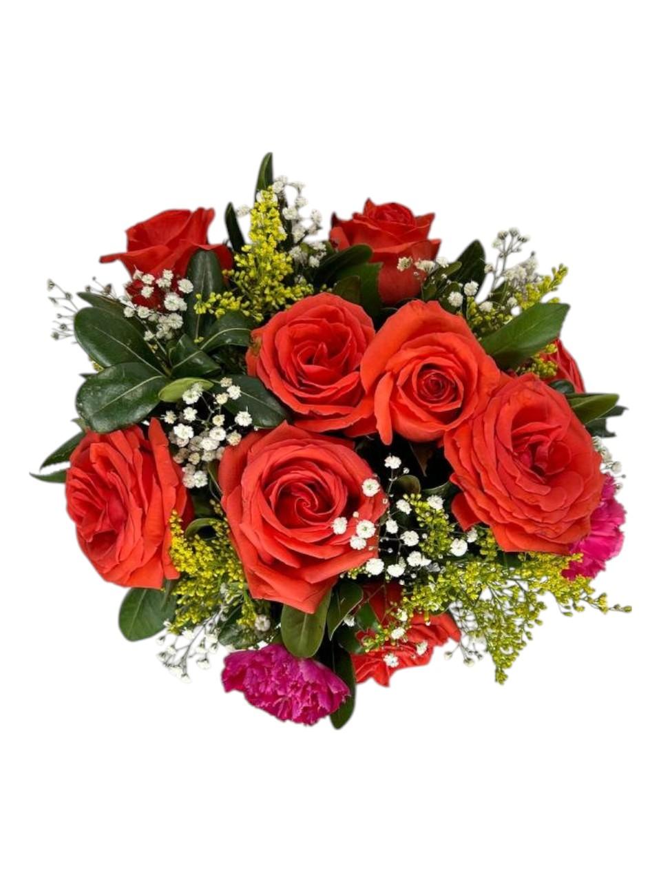 Arreglo Floral de Rosas | Buda Radiante 3 Arreglo Floral de Rosas | Buda Radiante - Imagen de 3