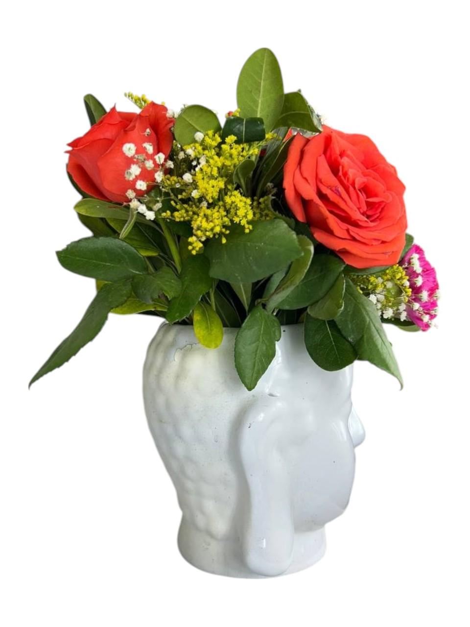 Arreglo Floral de Rosas | Buda Radiante 4 Arreglo Floral de Rosas | Buda Radiante - Imagen de 4