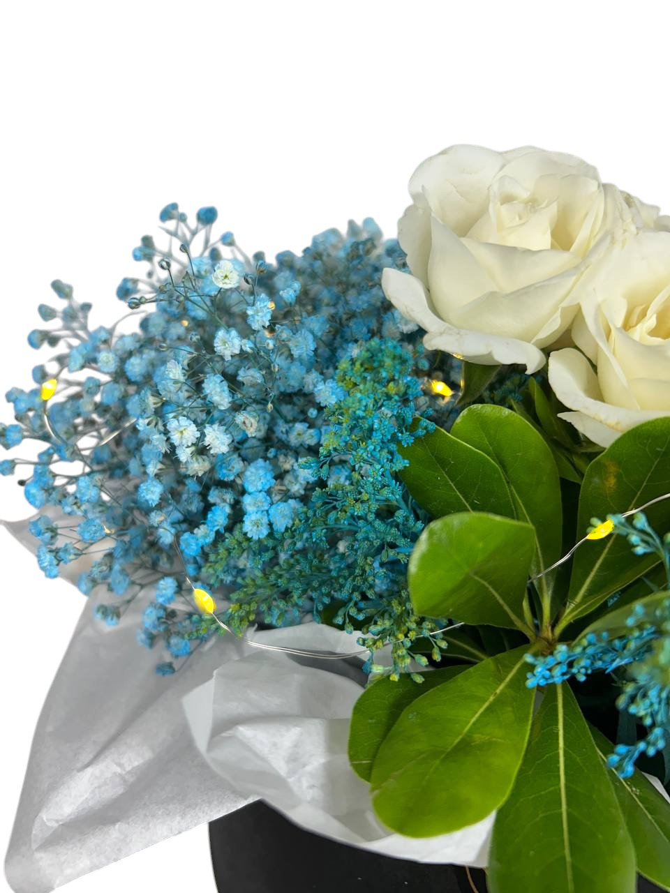 Arreglo Floral de Rosas con Luz | Noche Estrellada 4 Arreglo Floral de Rosas con Luz | Noche Estrellada - Imagen de 4