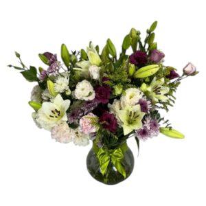 Arreglo Floral de Lilis | Blanco Puro