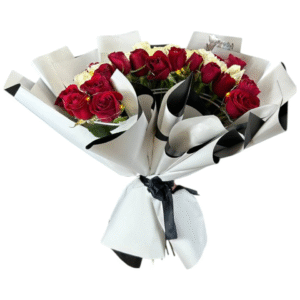 Arreglo Floral de Lilis y Rosas con Luz | Luna de Luz