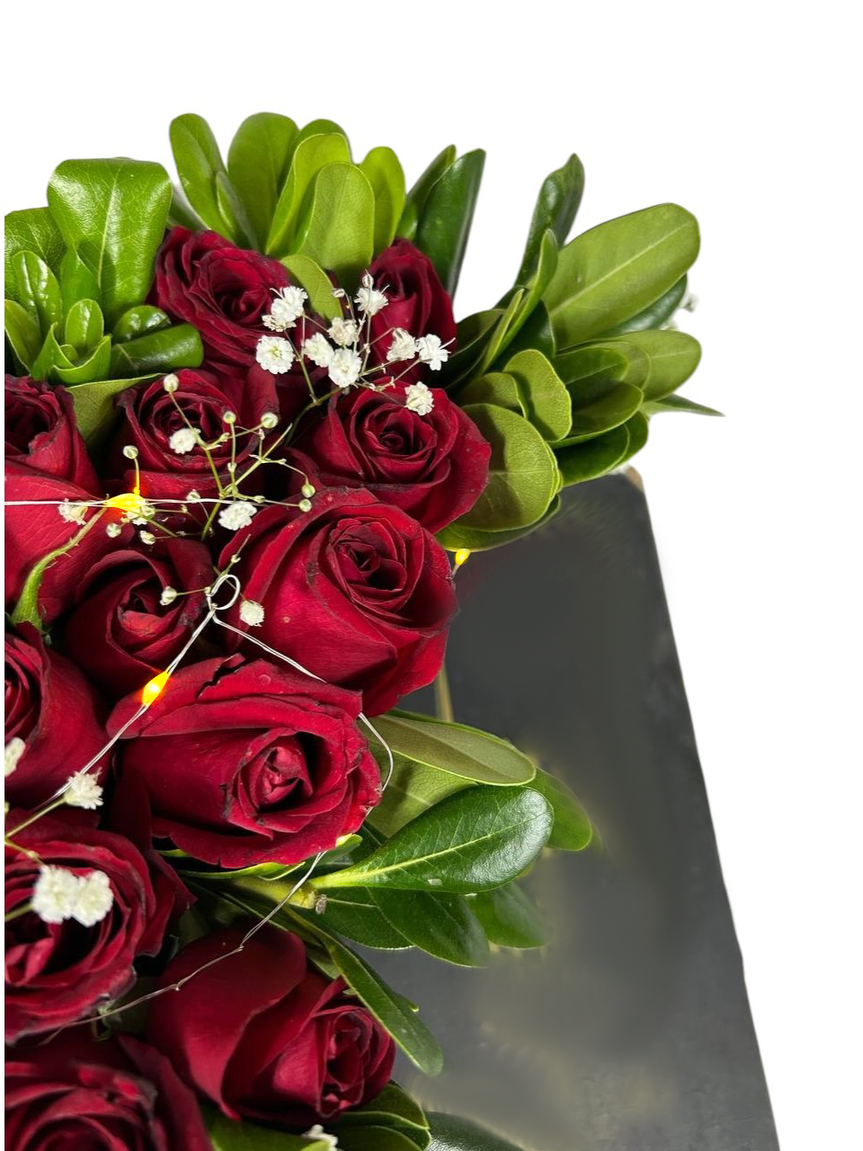 Arreglo Floral de Lilis y Rosas con Luz | Luna de Luz 5 Arreglo Floral de Lilis y Rosas con Luz | Luna de Luz - Imagen de 5