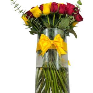 Arreglo Floral de Rosas | Dúo Radiante