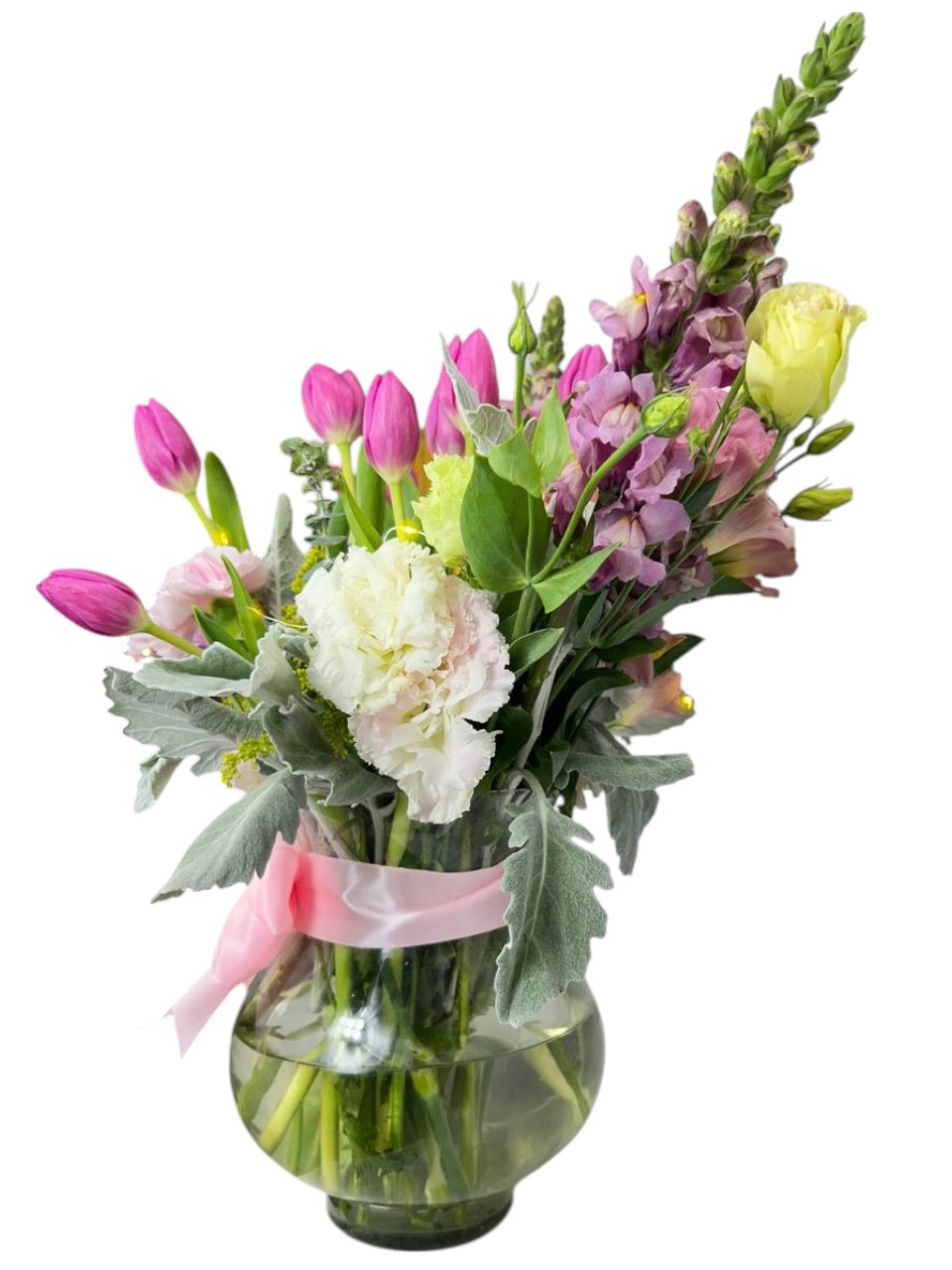 Arreglo Floral de Tulipanes con Luz | Amanecer Radiante 4 Arreglo Floral de Tulipanes con Luz | Amanecer Radiante - Imagen de 4