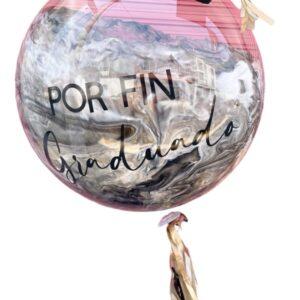 GLOBO CON TÉCNICA DE MARMOL