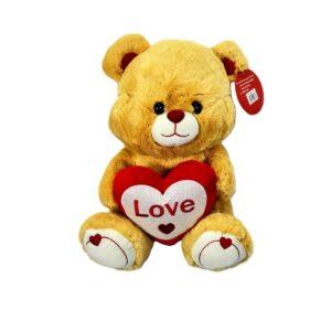 PELUCHE DE OSO CORAZÓN LOVE