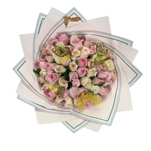 Ramo de Flores con Mariposas | Sueños en Colores