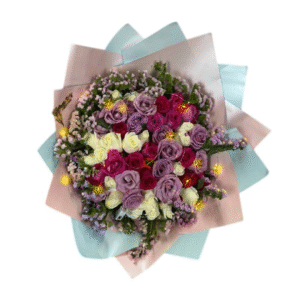 Ramo de Rosas | Romance Multicolor