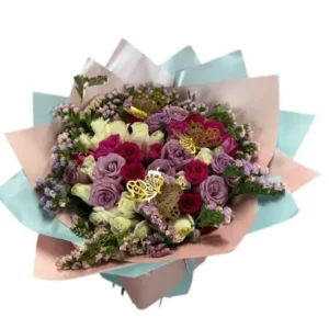 Ramo de Flores con Mariposas | Colores y Alas