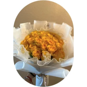 Ramo de 50 Rosas Amarillas | Flores Amarillas